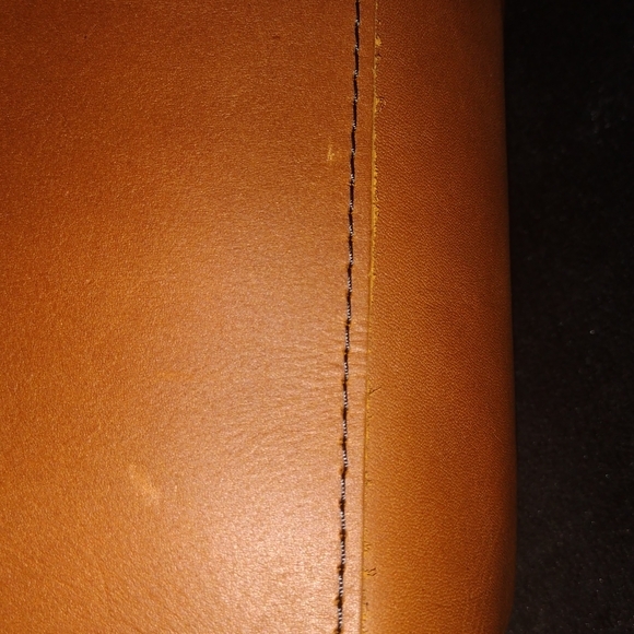 Elegant Brown Leather Tote Bag
